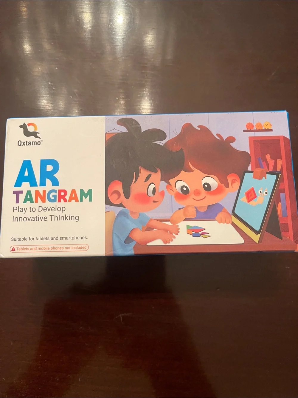 STEM Toys for Kids Ages 4-6, AR Tangram Puzzles with 1000+ Combinations  nwt